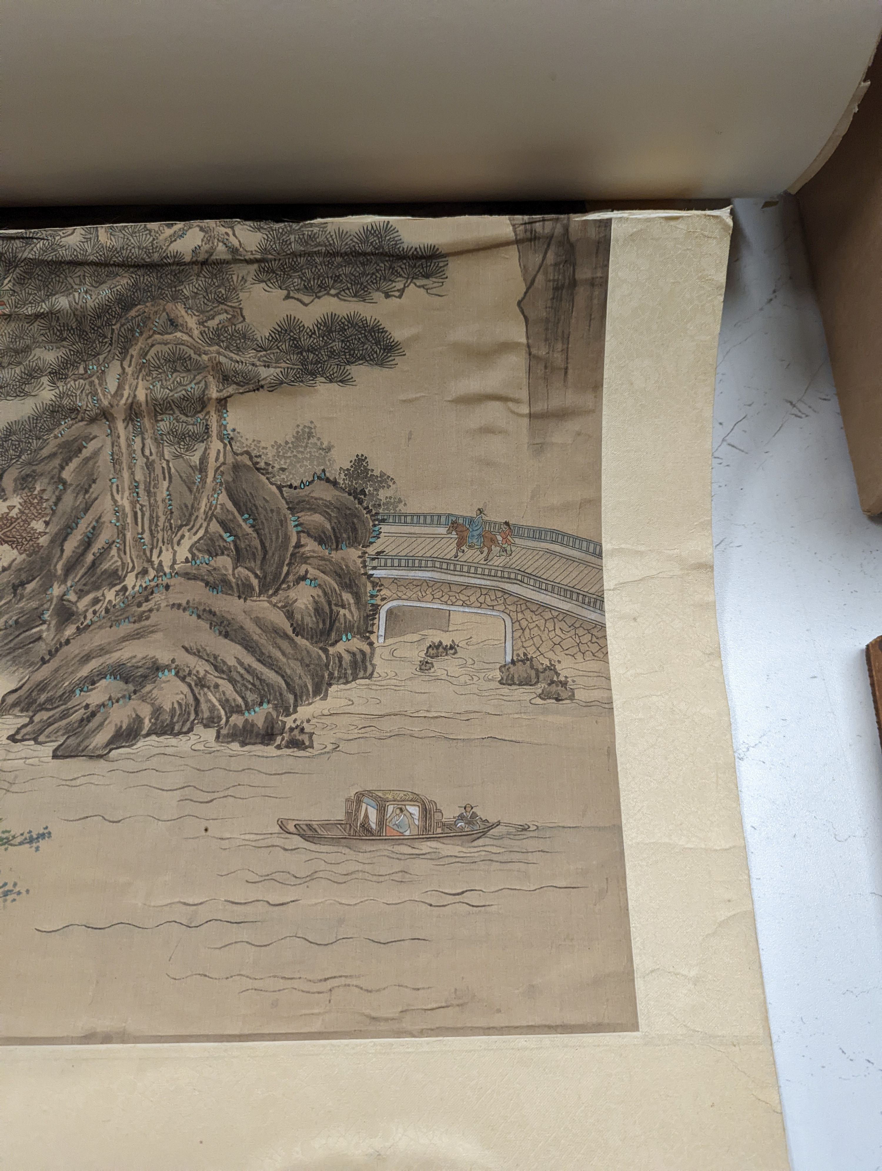 A 19th / 20th century Chinese scroll painting